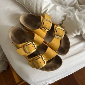 Birkenstock big buckle - Ochre